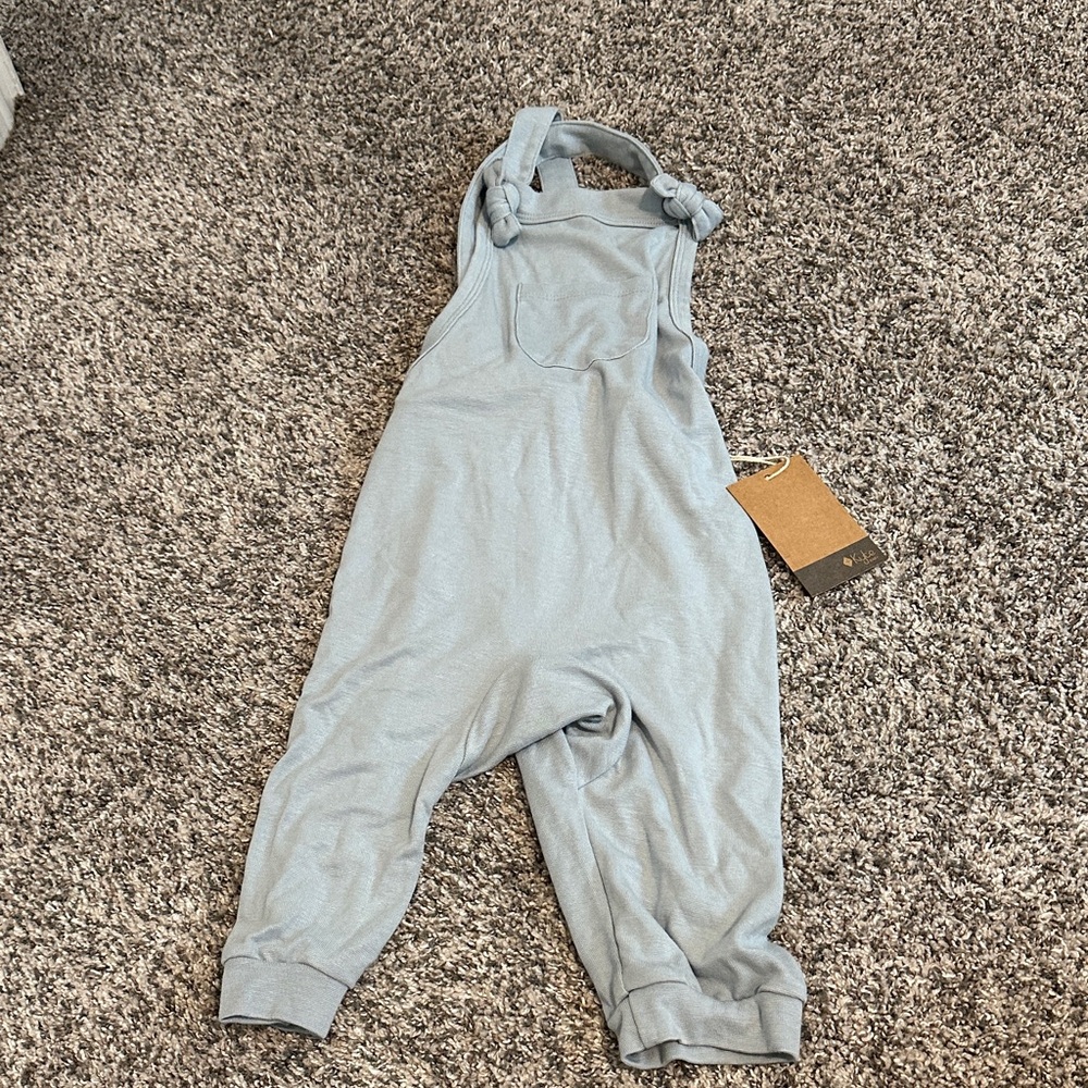 Kyte BABY Blue Overalls Comfortable Adjustable Design